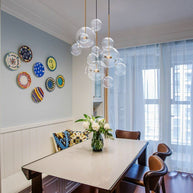 Bubbles Glass Chandelier – Elegant Lighting with a Modern Twist-MinimalisticDecor.com