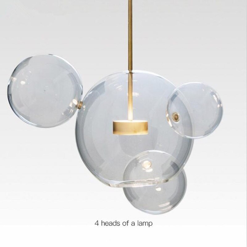 Bubbles Glass Chandelier – Elegant Lighting with a Modern Twist-MinimalisticDecor.com