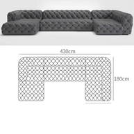Buckle Chesterfield Sofa Set – Classic Tufted Design-MinimalisticDecor.com