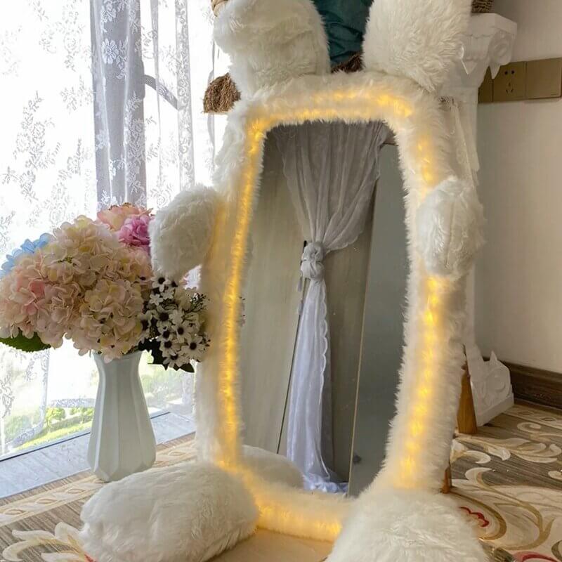 Bunny Rabbit LED Mirror-MinimalisticDecor.com