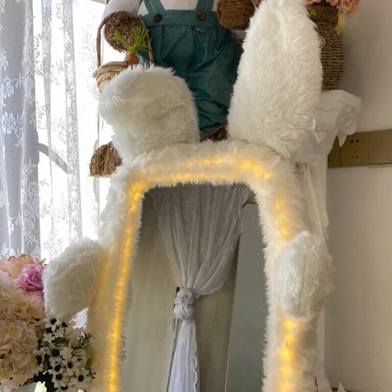 Bunny Rabbit LED Mirror-MinimalisticDecor.com