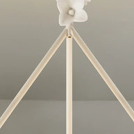 Calderone Resin Ring Ceiling Chandelier – Semi-Flush Mount Iron Resin Light-MinimalisticDecor.com