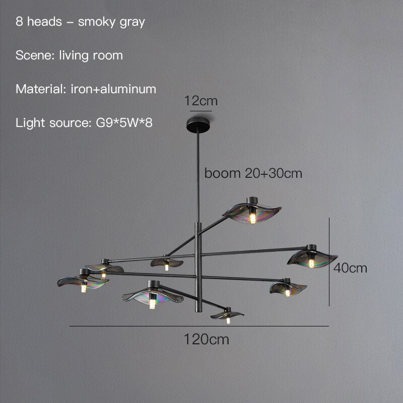 Calla LED Chandelier: Beautiful Lighting Solution-MinimalisticDecor.com