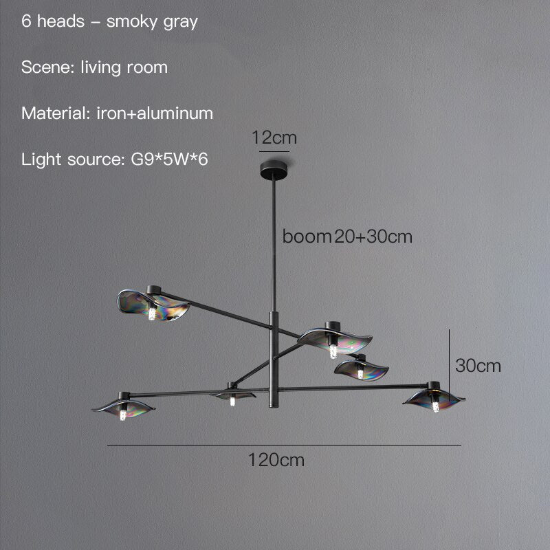 Calla LED Chandelier: Beautiful Lighting Solution-MinimalisticDecor.com