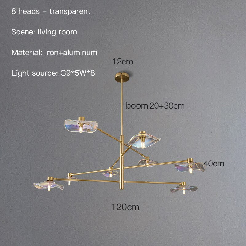 Calla LED Chandelier: Beautiful Lighting Solution-MinimalisticDecor.com