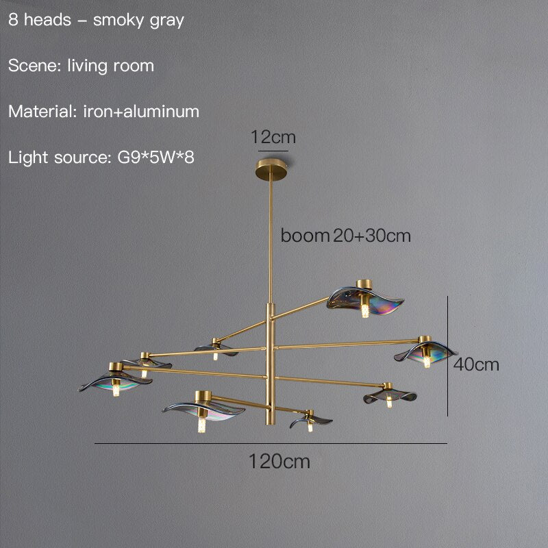 Calla LED Chandelier: Beautiful Lighting Solution-MinimalisticDecor.com