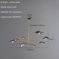 Calla LED Chandelier: Beautiful Lighting Solution-MinimalisticDecor.com