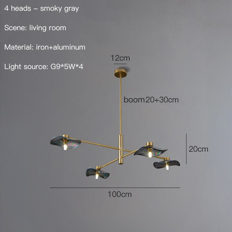 Calla LED Chandelier: Beautiful Lighting Solution-MinimalisticDecor.com