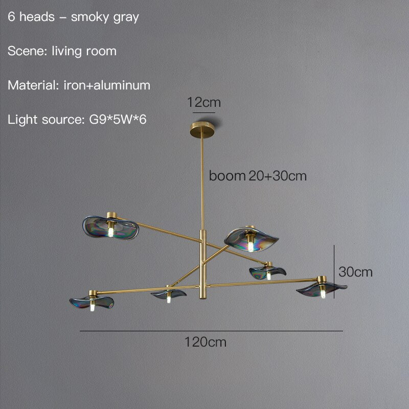 Calla LED Chandelier: Beautiful Lighting Solution-MinimalisticDecor.com