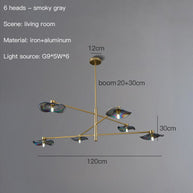Calla LED Chandelier: Beautiful Lighting Solution-MinimalisticDecor.com