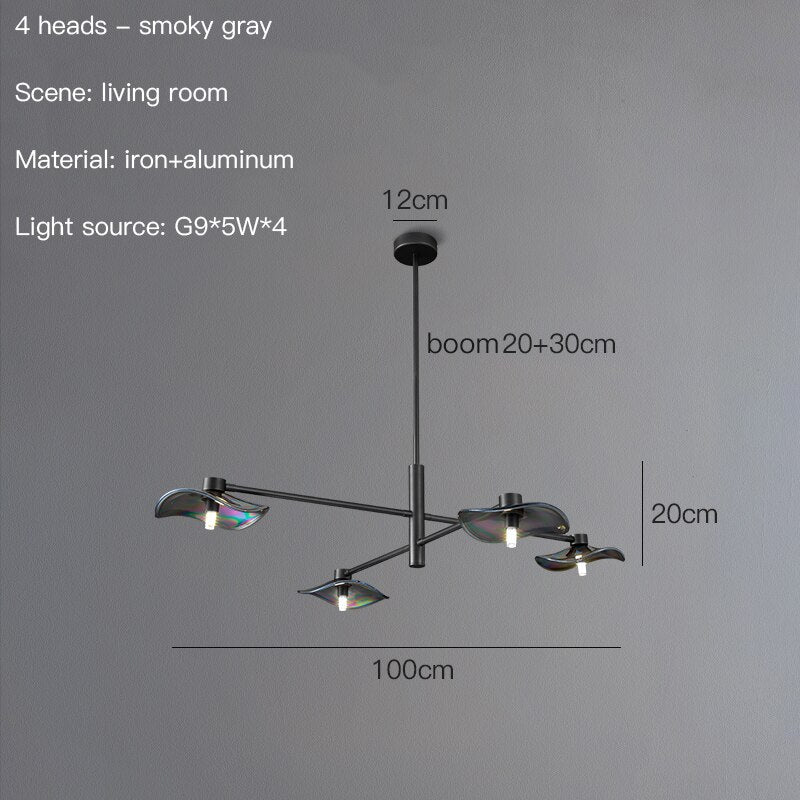 Calla LED Chandelier: Beautiful Lighting Solution-MinimalisticDecor.com