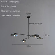 Calla LED Chandelier: Beautiful Lighting Solution-MinimalisticDecor.com