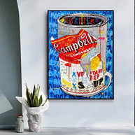 Campbell's Soup Canvas Wall Art-MinimalisticDecor.com