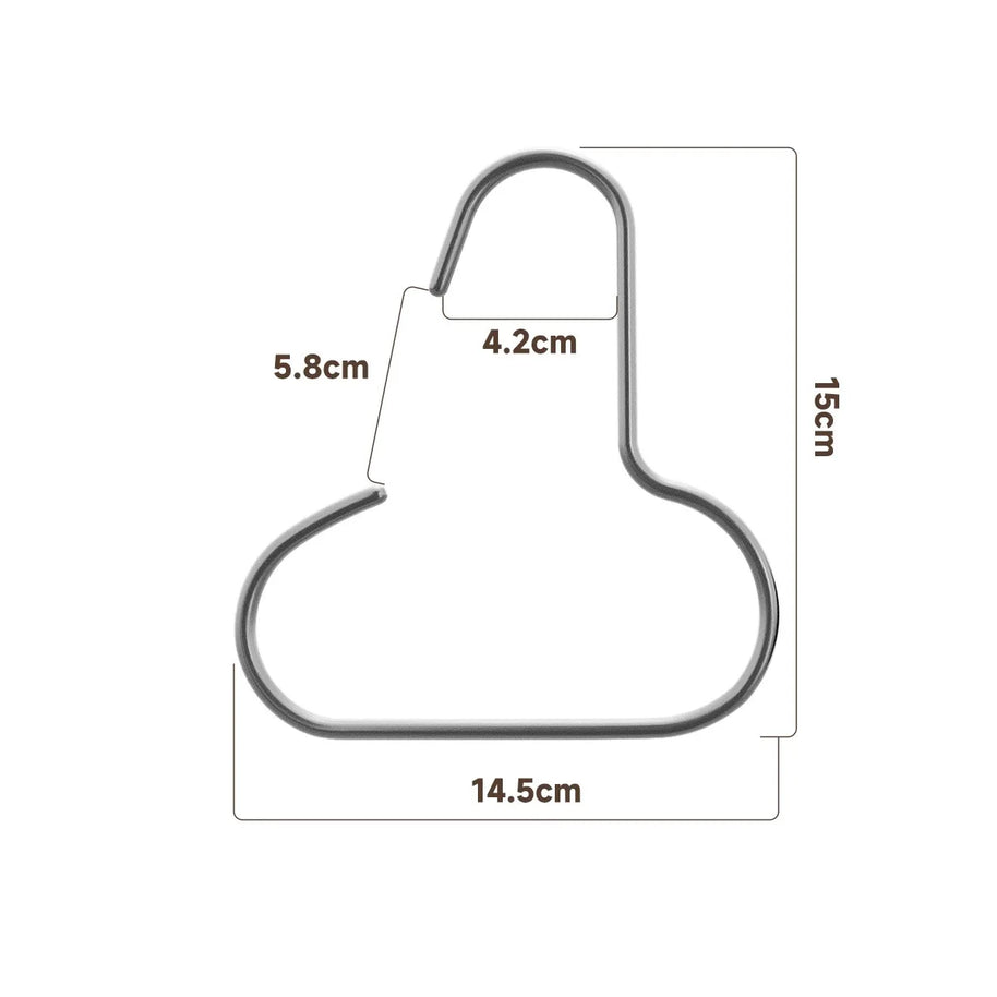 Cap, Hat, Bag and Scarf Aluminum Hanger-MinimalisticDecor.com