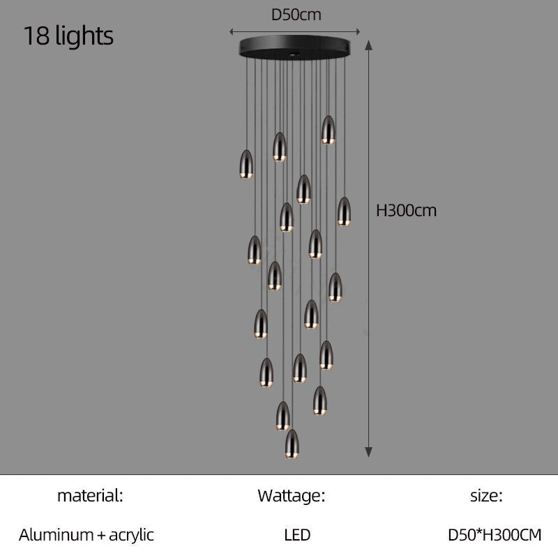 Capsule Design Chandelier-MinimalisticDecor.com