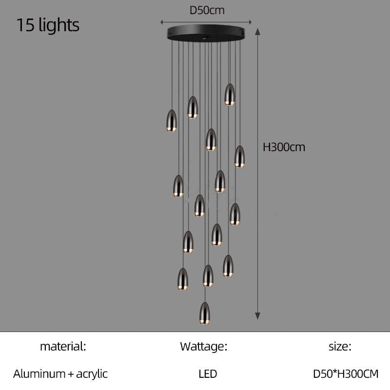 Capsule Design Chandelier-MinimalisticDecor.com