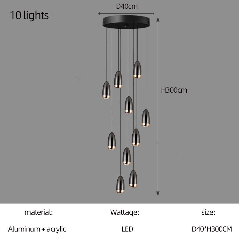 Capsule Design Chandelier-MinimalisticDecor.com