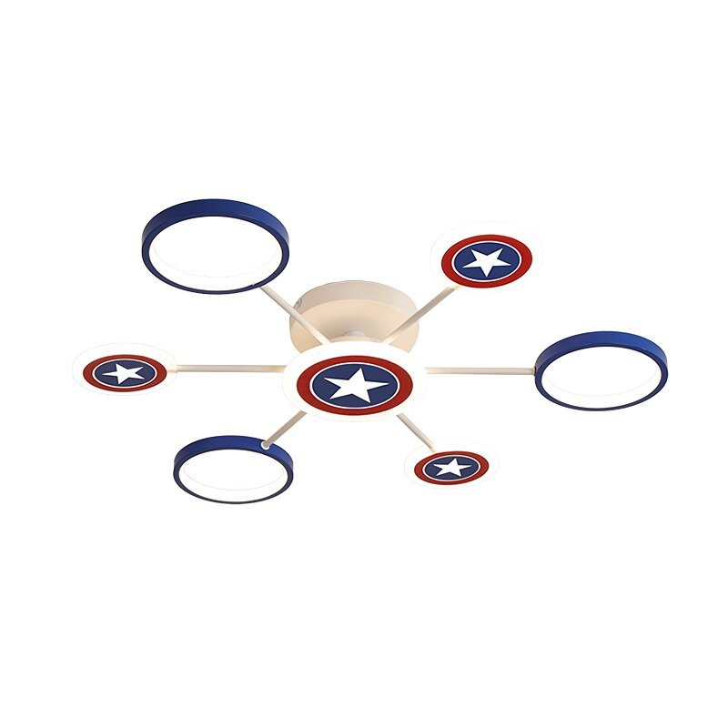 Captain America Kids Lighting Chandelier-MinimalisticDecor.com