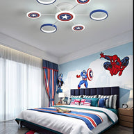 Captain America Kids Lighting Chandelier-MinimalisticDecor.com