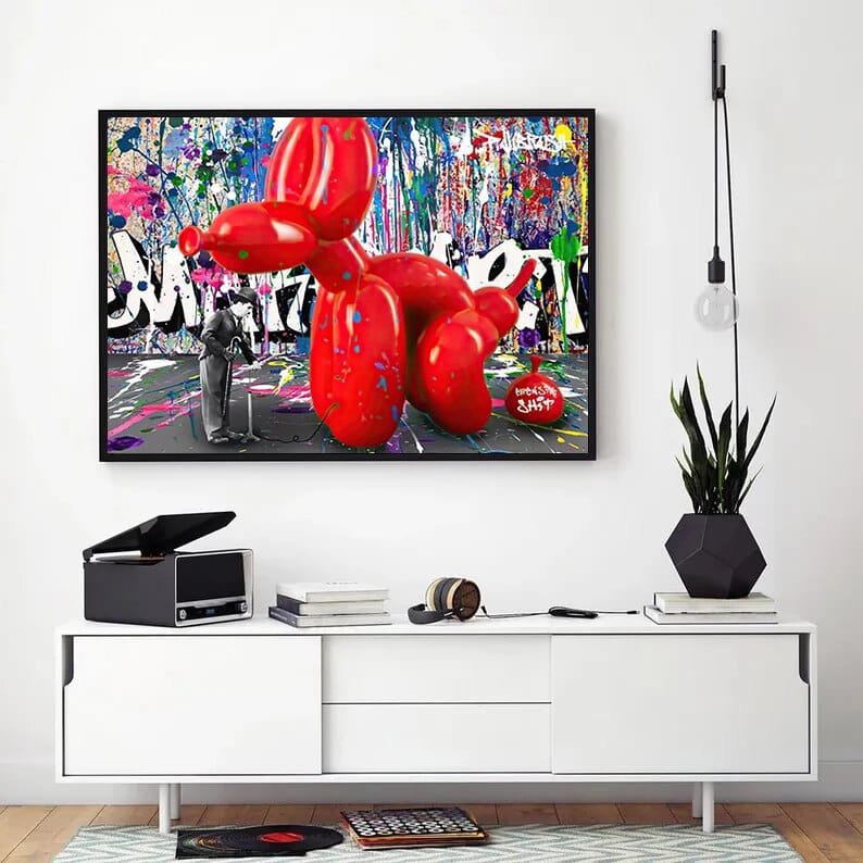 Charlie Chaplin Wall Art Canvas Wall Art-MinimalisticDecor.com