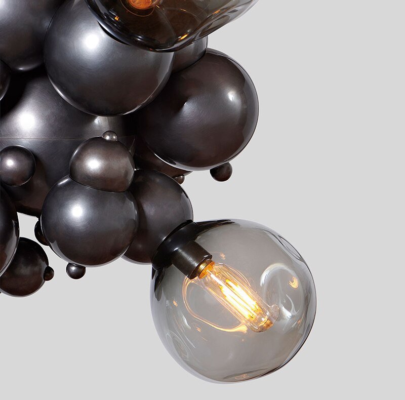 Chrome Bubble LED Pendant Light-MinimalisticDecor.com