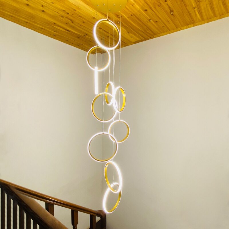 Circle Mingle LED Chandelier Light-MinimalisticDecor.com