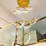 Circle Mingle LED Chandelier Light-MinimalisticDecor.com