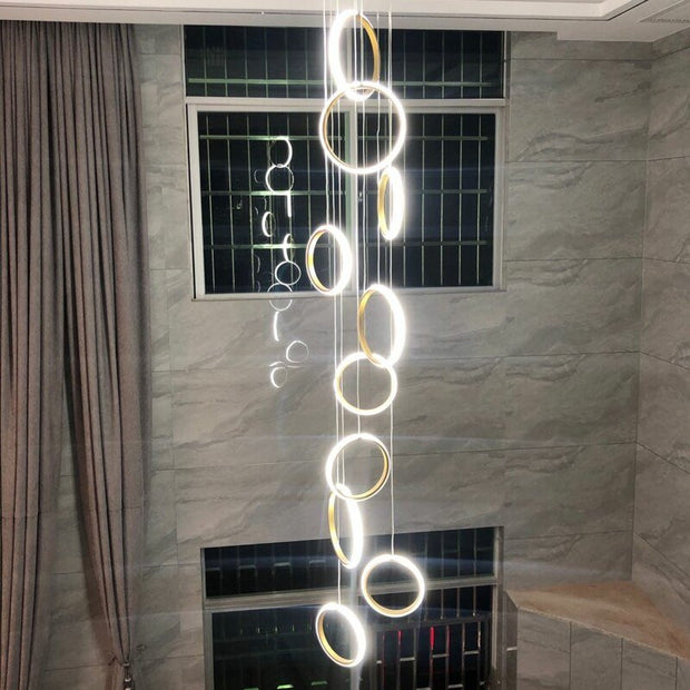Circle Mingle LED Chandelier Light-MinimalisticDecor.com