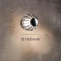 Circular Ring Chrome LED Pearl Chandelier-MinimalisticDecor.com