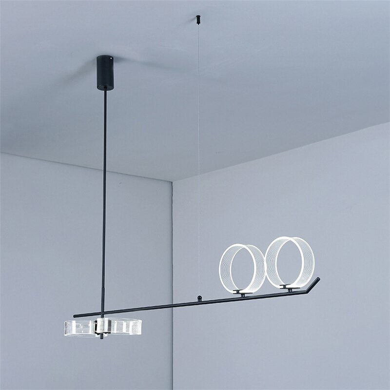 Circular Rings Kitchen Lightings: Stylish Fixtures-MinimalisticDecor.com