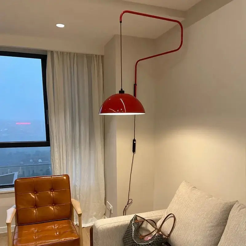 Classic Long Arm Adjustable Pendant Wall Light-MinimalisticDecor.com