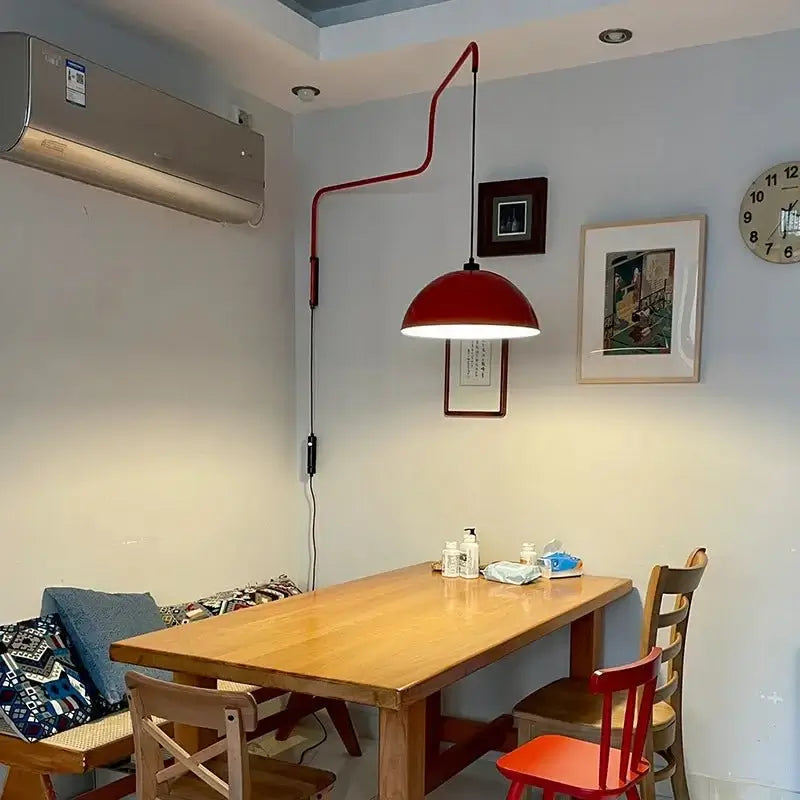 Classic Long Arm Adjustable Pendant Wall Light-MinimalisticDecor.com