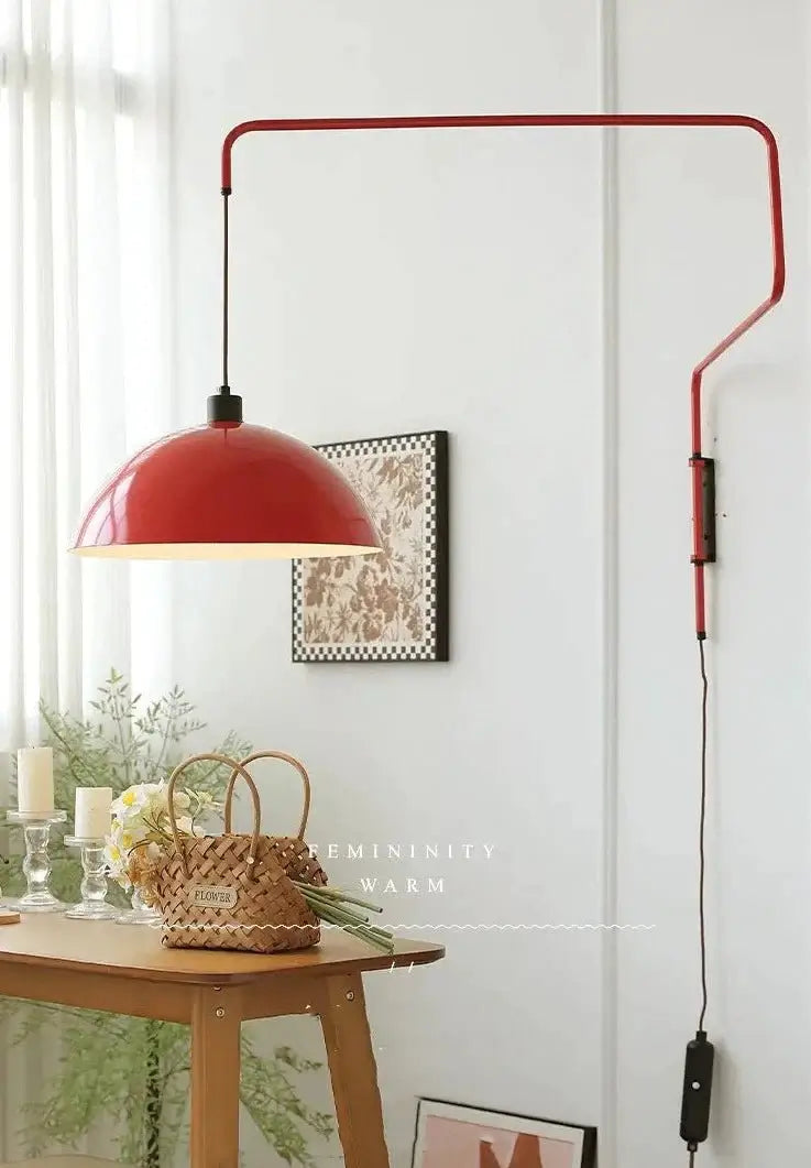 Classic Long Arm Adjustable Pendant Wall Light-MinimalisticDecor.com
