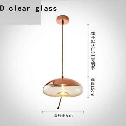 Clear Glass Pendant Light for Captivating Ambiance-MinimalisticDecor.com