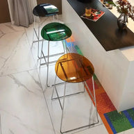 ClearView Acrylic Bar Stool – Transparent Minimalism for Modern Spaces-MinimalisticDecor.com