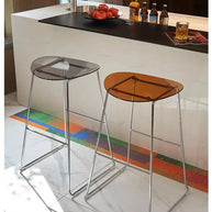 ClearView Acrylic Bar Stool – Transparent Minimalism for Modern Spaces-MinimalisticDecor.com
