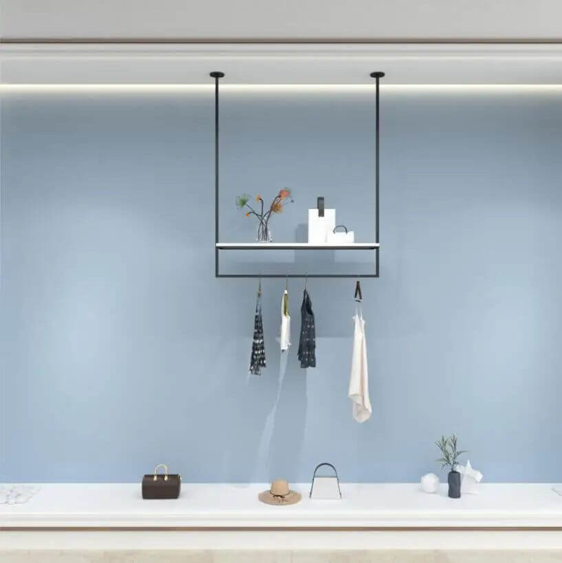 Clothing Display Rack Wall Suspender-MinimalisticDecor.com