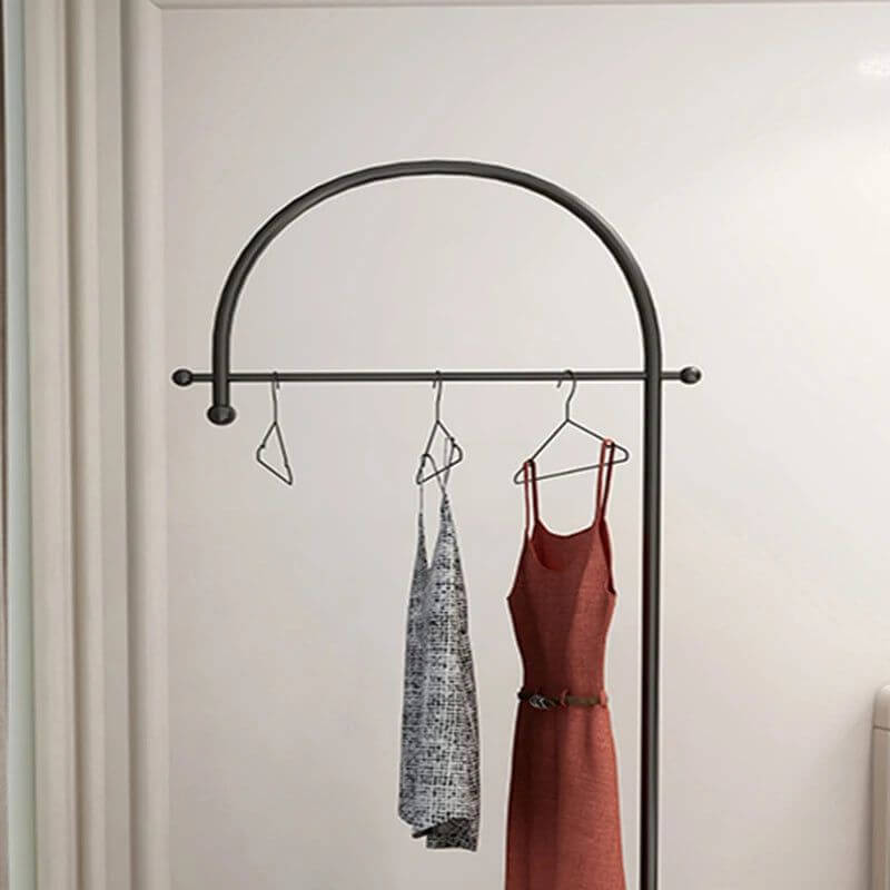 Clothing Rack Floor Standing Valet Corner-MinimalisticDecor.com