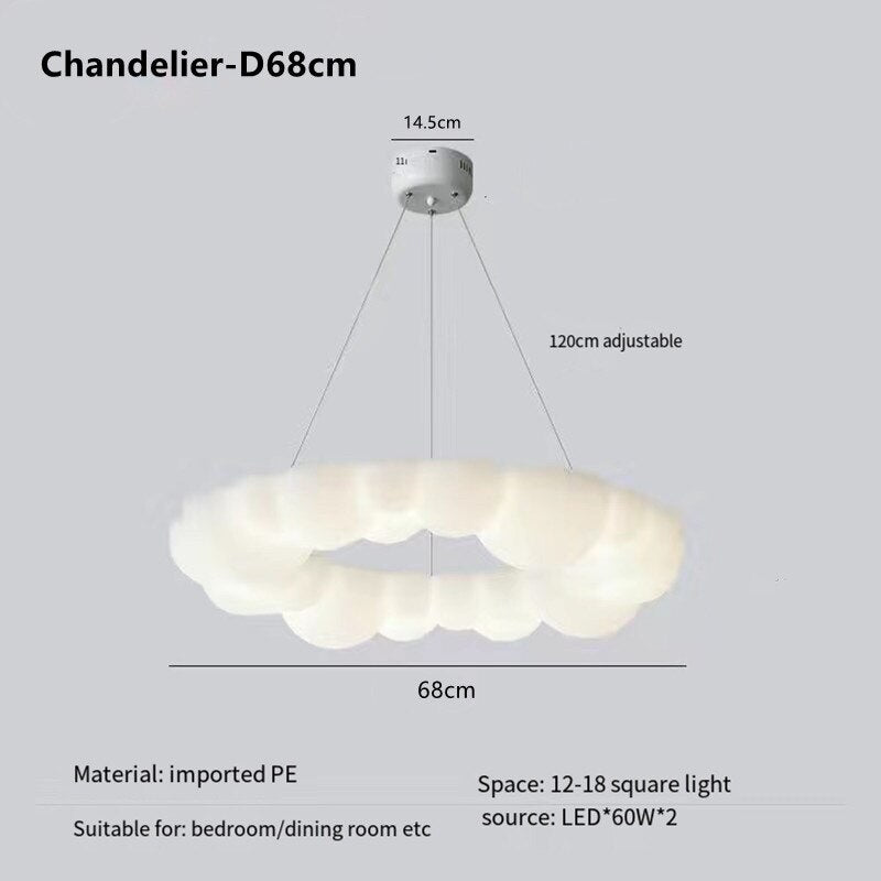 Cloud Chandelier - Illuminate Your Space-MinimalisticDecor.com