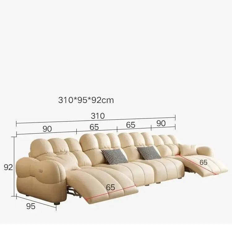 Cloud Lazy Puff Extendable Large Sofa-MinimalisticDecor.com