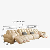 Cloud Lazy Puff Extendable Large Sofa-MinimalisticDecor.com