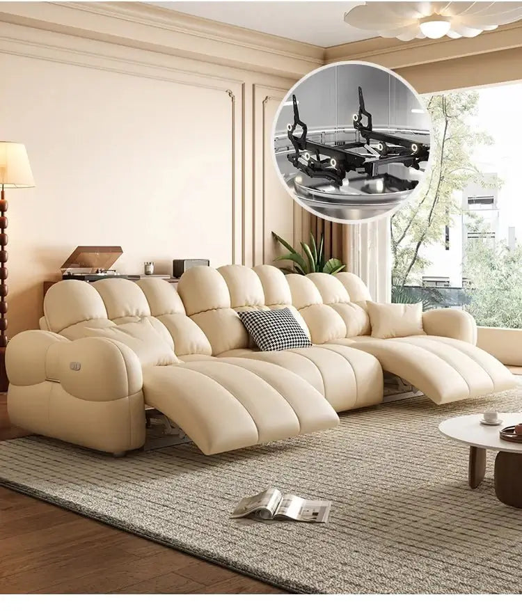 Cloud Lazy Puff Extendable Large Sofa-MinimalisticDecor.com