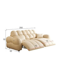 Cloud Lazy Puff Extendable Large Sofa-MinimalisticDecor.com