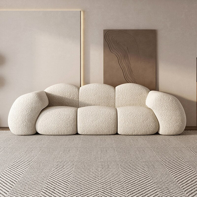 Cloud-Shaped Designer Sofa – Ultra-Plush Modern Luxury Seating-MinimalisticDecor.com