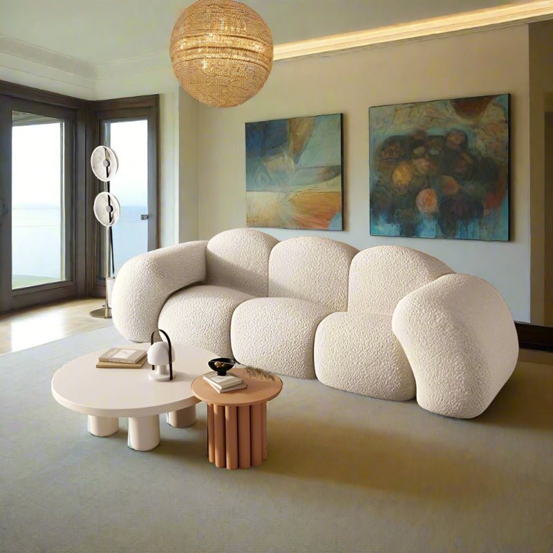 Cloud-Shaped Designer Sofa – Ultra-Plush Modern Luxury Seating-MinimalisticDecor.com
