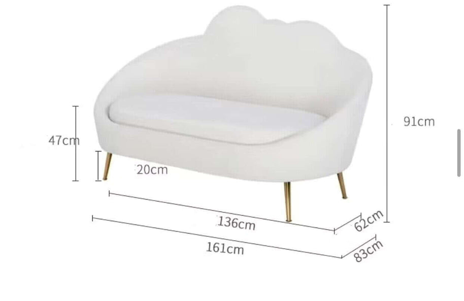 Cloud Stretch Sofa Couch – Ultra-Comfortable Modern Lounge Seating-MinimalisticDecor.com