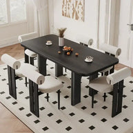 Comedor Classic Dining Table Set – Wooden Modern Dining Room Furniture-MinimalisticDecor.com