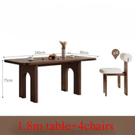 Comedor Classic Dining Table Set – Wooden Modern Dining Room Furniture-MinimalisticDecor.com