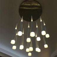 Cone Tubes Staircase Chandelier-MinimalisticDecor.com