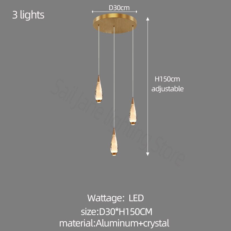 Cones Staircase Chandelier: Exquisite Lighting Solution-MinimalisticDecor.com